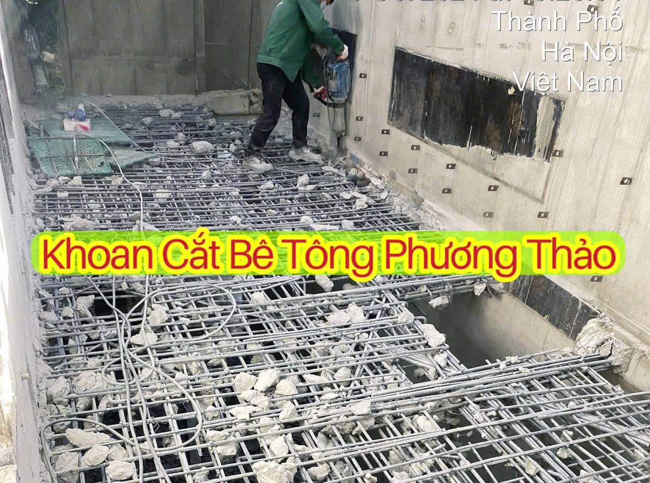 Khoan rút lõi bê tông Đông Anh