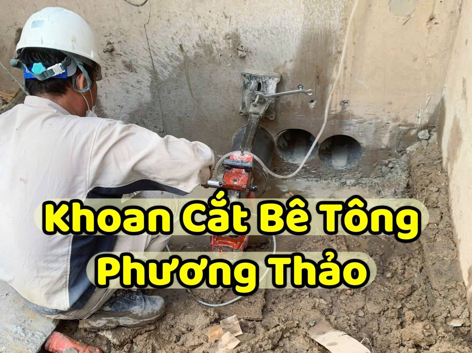 Khoan rút lõi bê tông tại Quận Bắc Từ Liêm