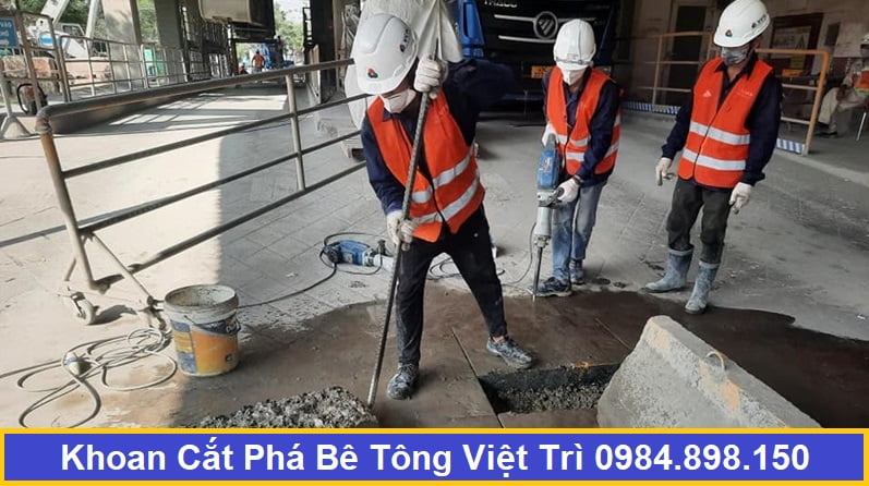 Khoan Cắt Bê Tông Tại Việt Trì