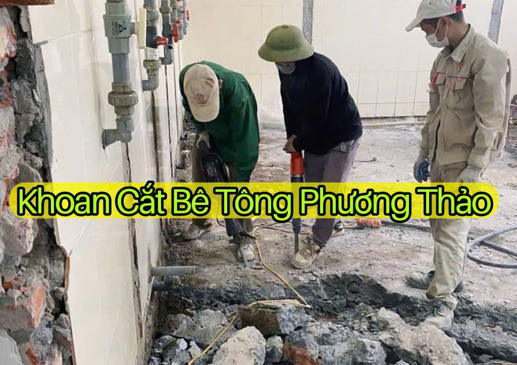 Khoan rút lõi bê tông Huyện Đông Anh