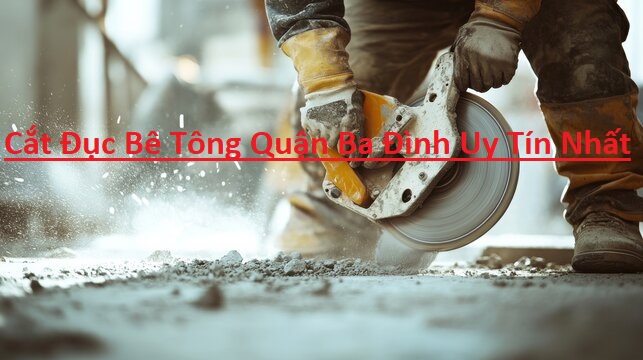 Cắt Đục Bê Tông Quận Ba Đình Cắt Đục Bê Tông Quận Ba Đình