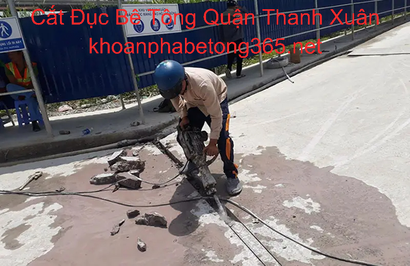 Cắt Đục Bê Tông ở Thanh Xuân