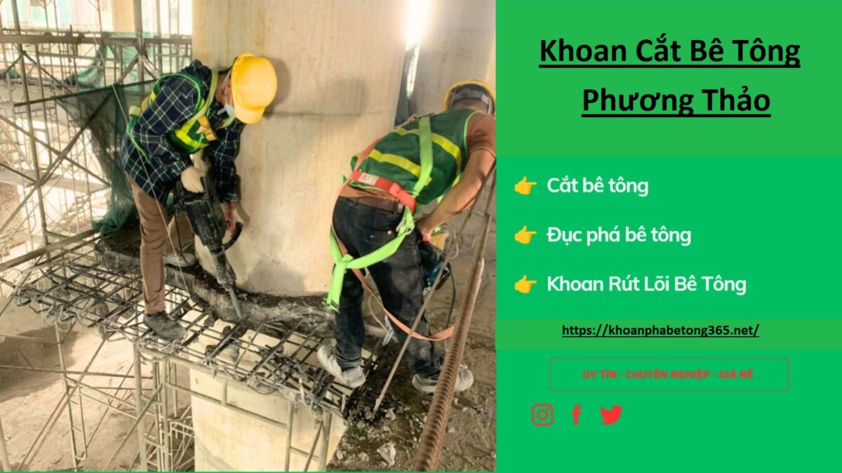 khoan cắt bê tông Phương Thảo