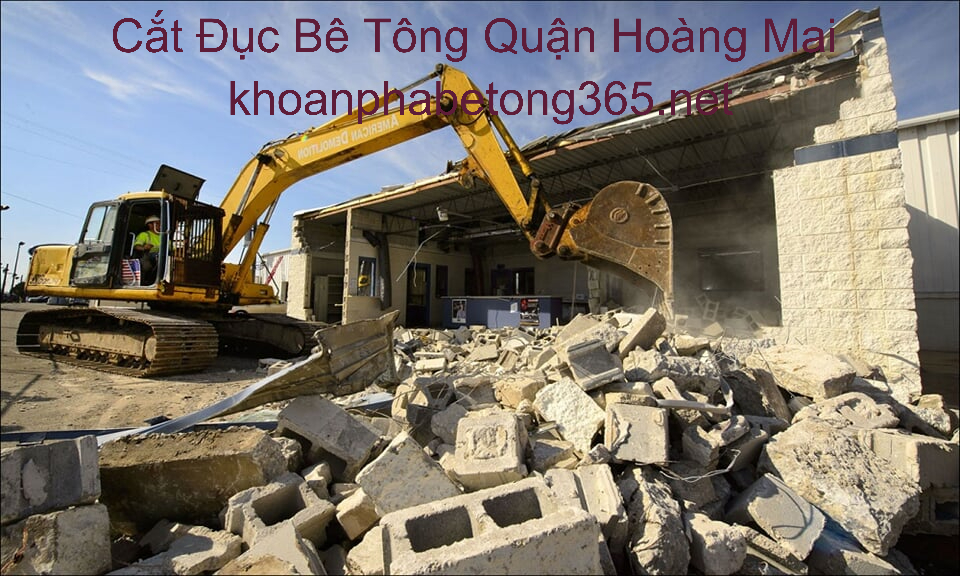 Cắt Đục Bê Tông Quận Hoàng Mai Uy Tín