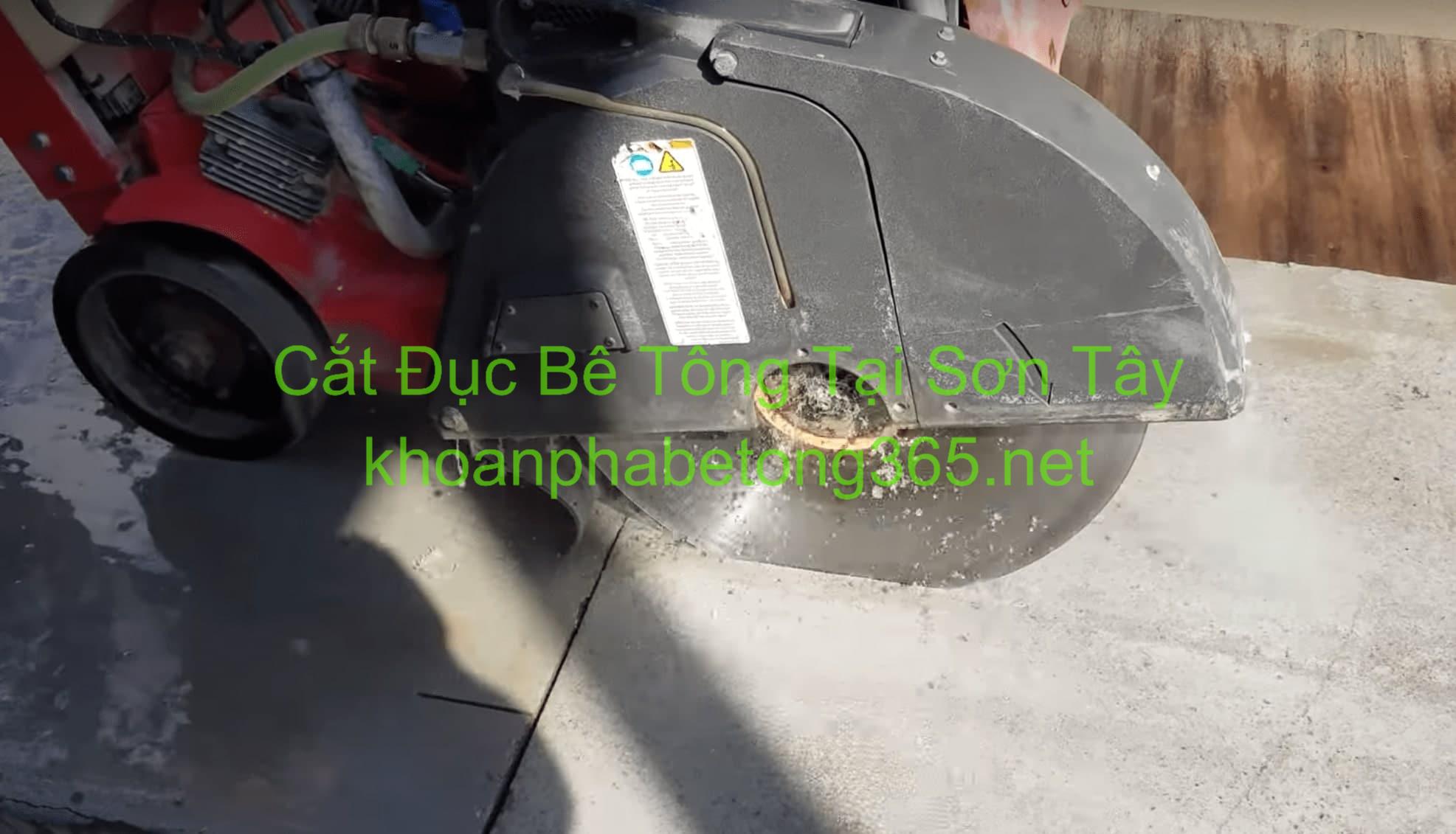 Cắt Đục Bê Tông Sơn Tây Cắt Đục Bê Tông Sơn Tây