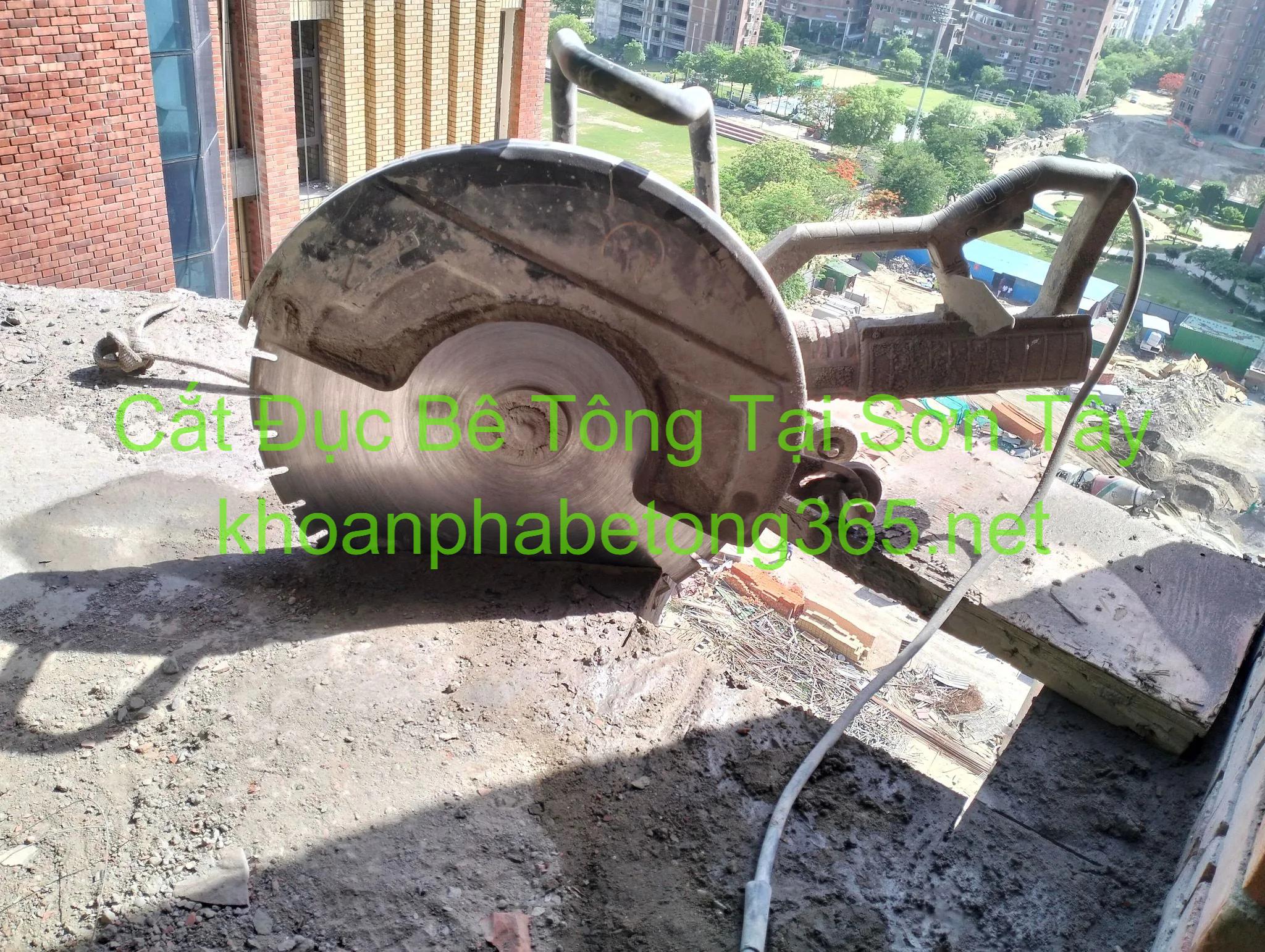Cắt Đục Bê Tông Tại Sơn Tây Cắt Đục Bê Tông Tại Sơn Tây