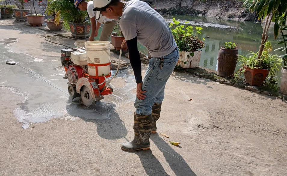 Cắt Đục Đường Bê Tông Hà Nội