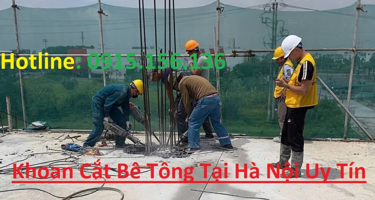 Khoan cắt bê tông Phương Thảo