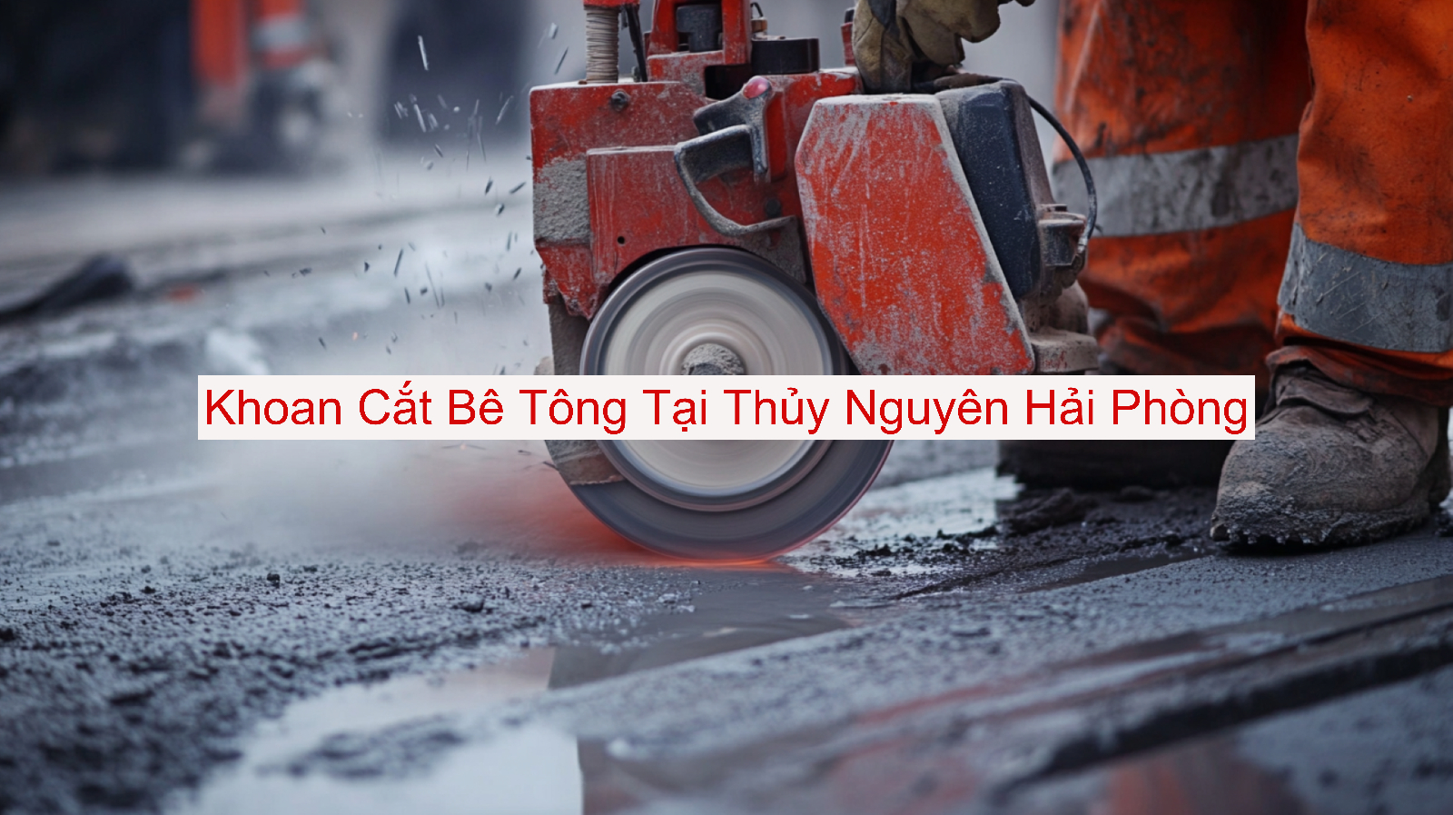 Khoan Cắt Bê Tông Tại Thủy Nguyên Hải Phòng