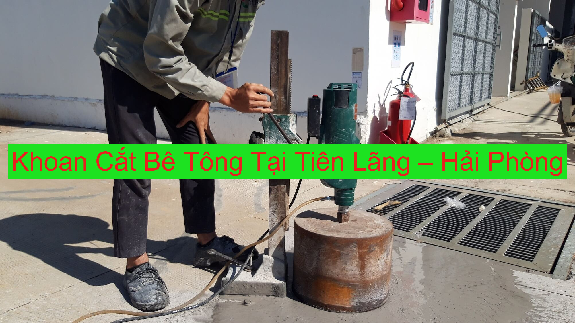 Khoan Cắt Bê Tông Tại Tiên Lãng – Hải Phòng