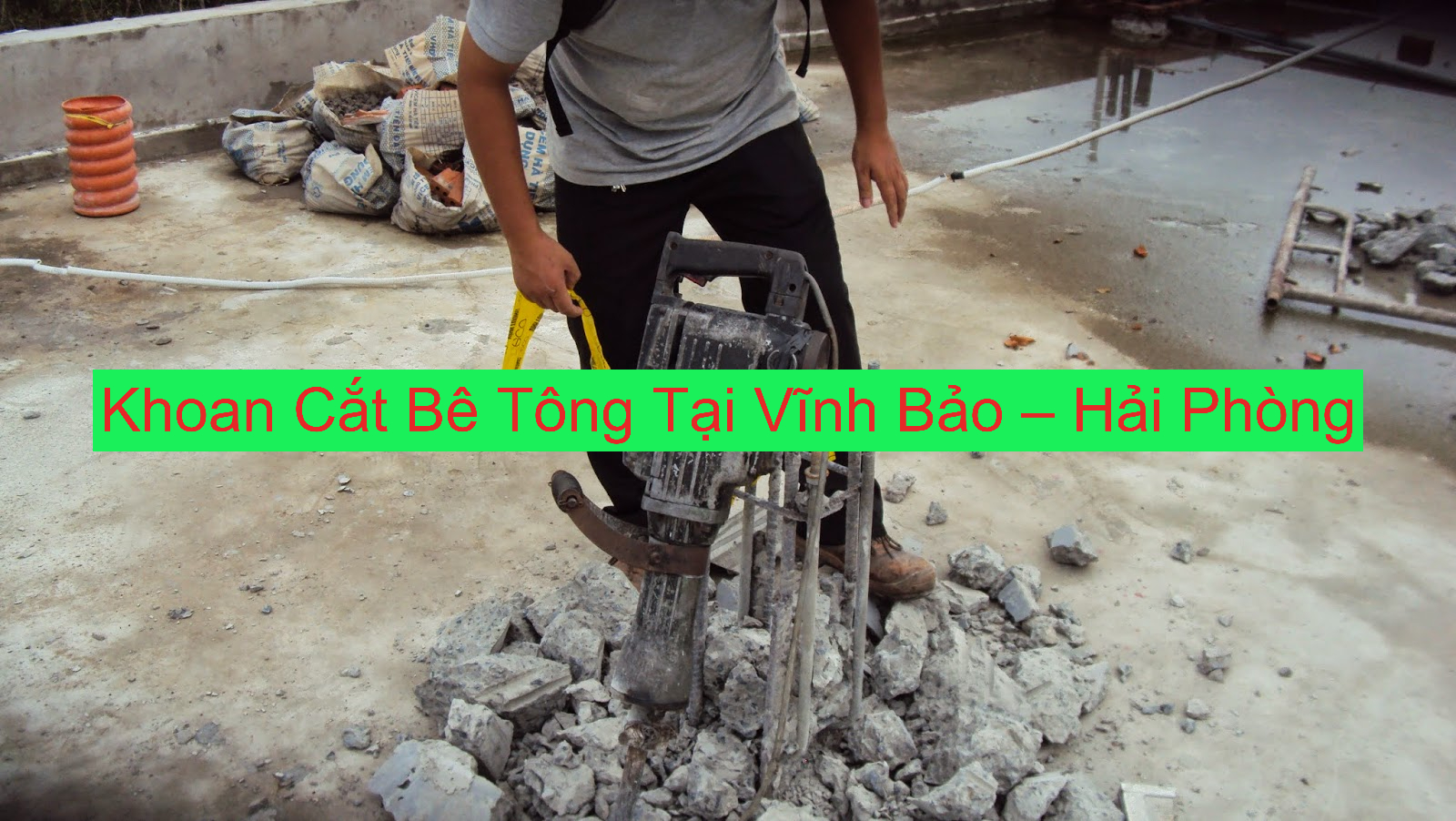 Khoan Cắt Bê Tông Vĩnh Bảo