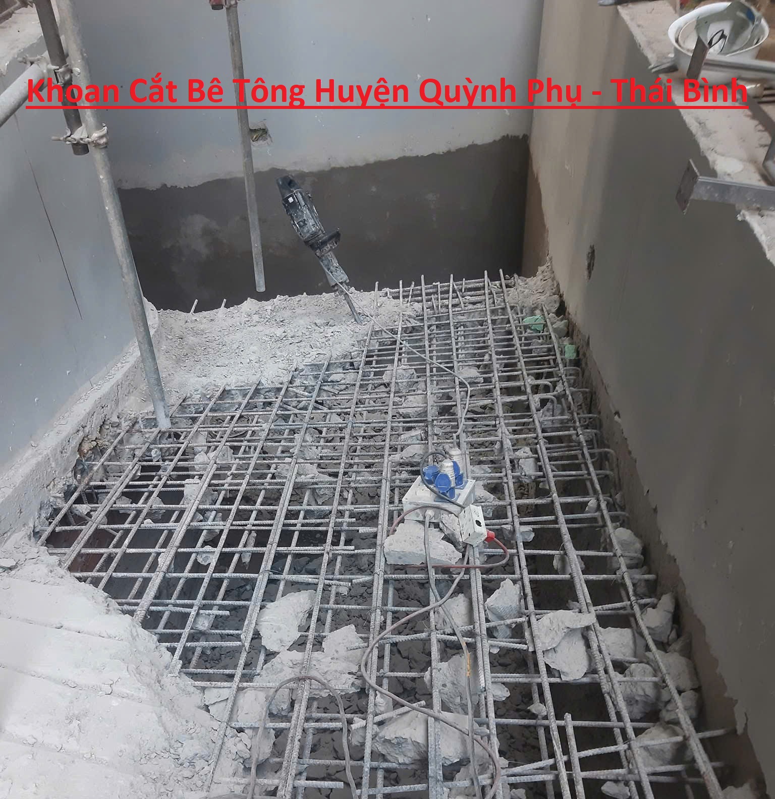 Khoan Cắt Bê Tông Tại Quỳnh Phụ Khoan Cắt Bê Tông Tại Quỳnh Phụ