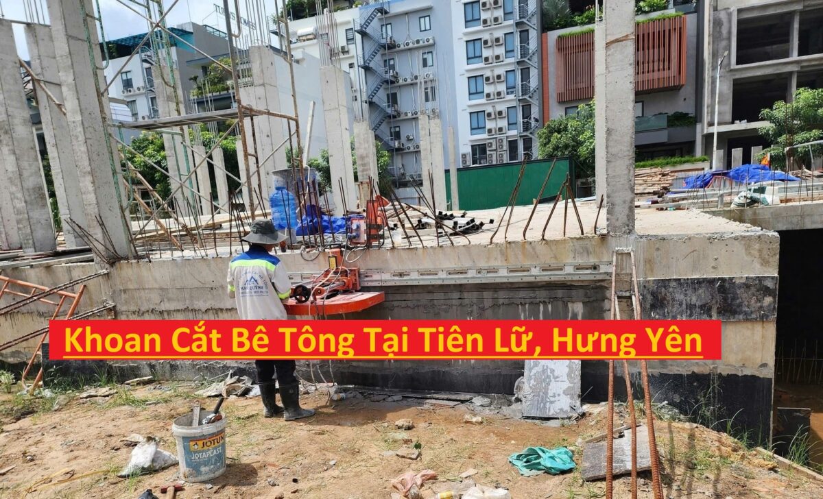 Khoan cắt bê tông Phương Thảo