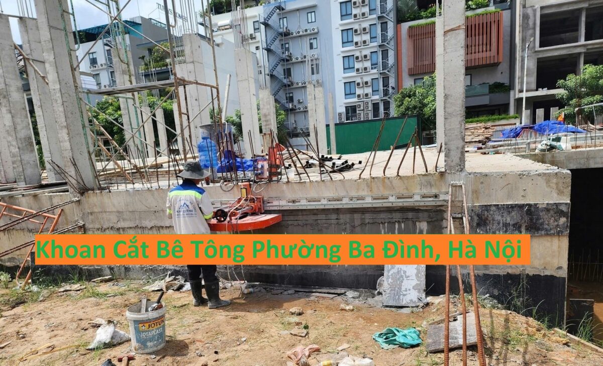 Khoan cắt bê tông Phương Thảo