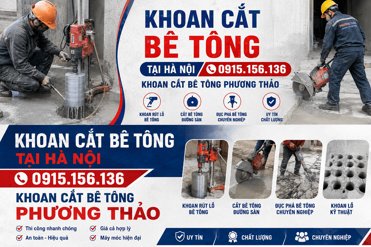 Cắt Phá Bê Tông Hà Nội