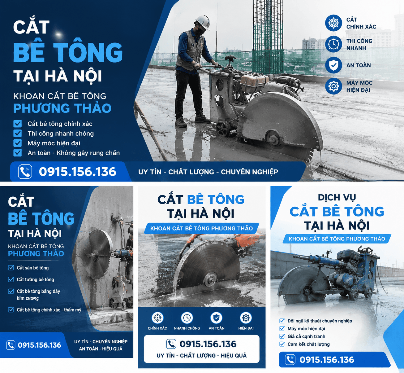 Khoan Cắt Bê Tông Hà Nội