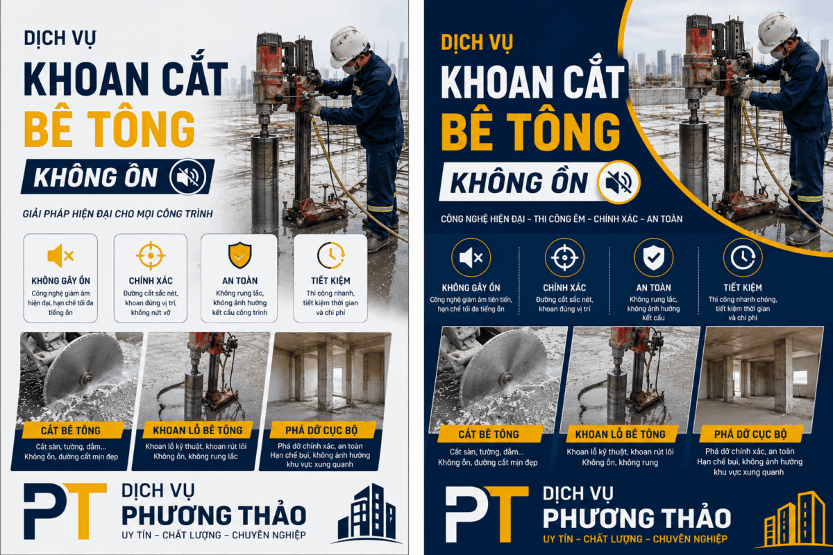 Khoan Cắt Bê Tông Phương Thảo