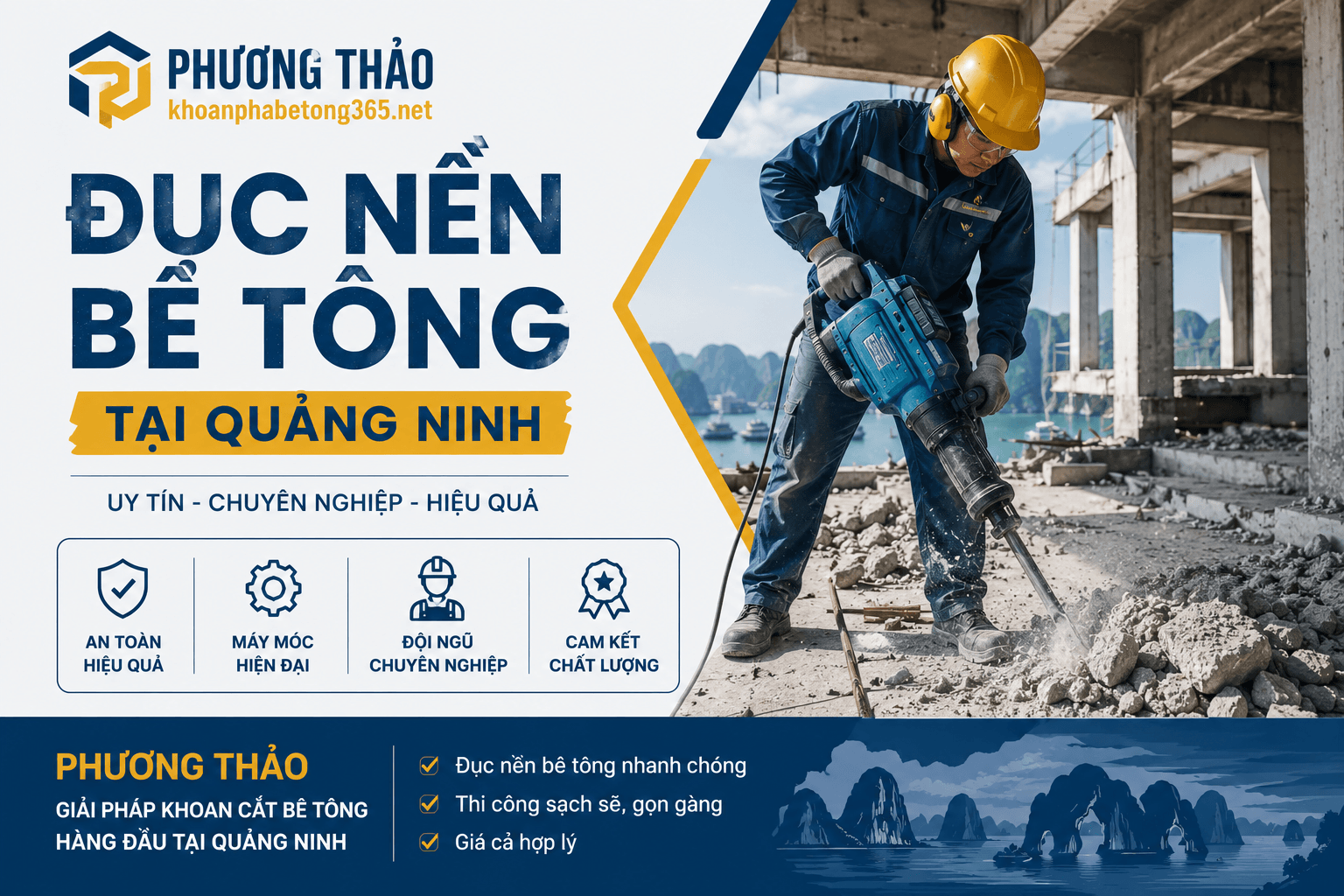 Đục Nền Bê Tông