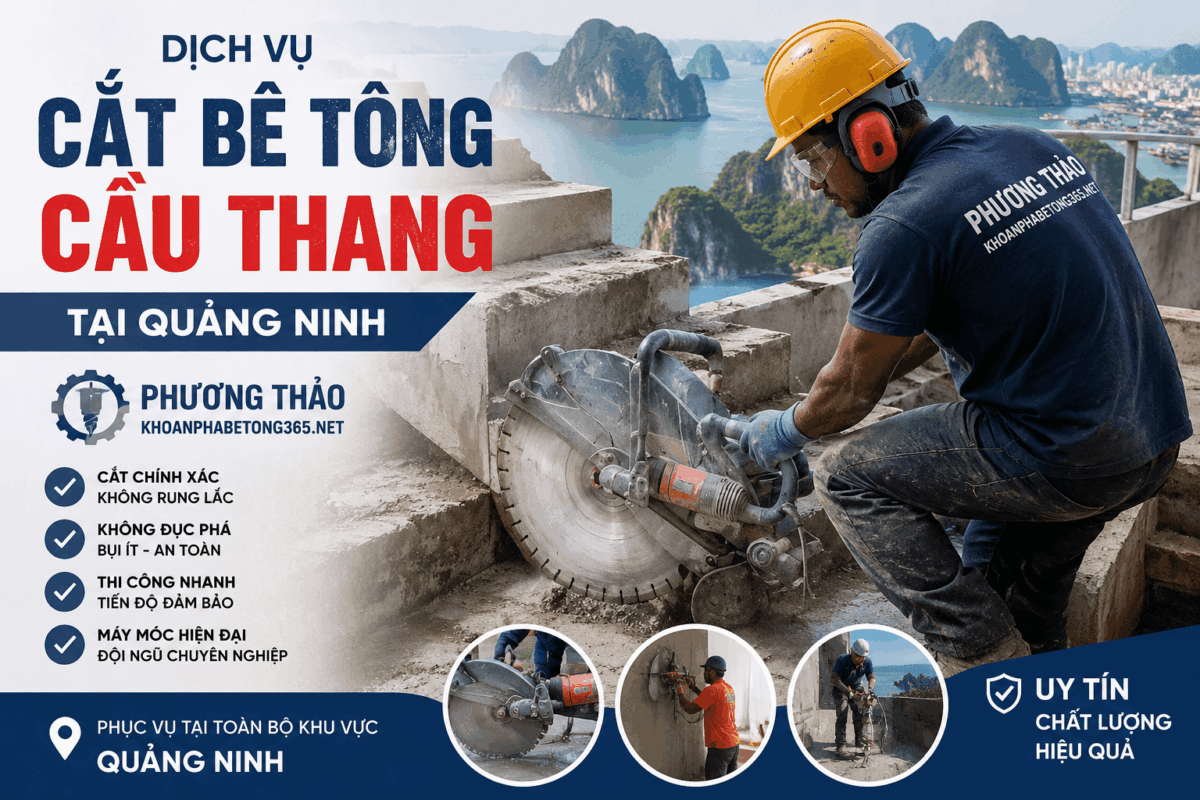 Khoan cắt bê tông Phương Thảo