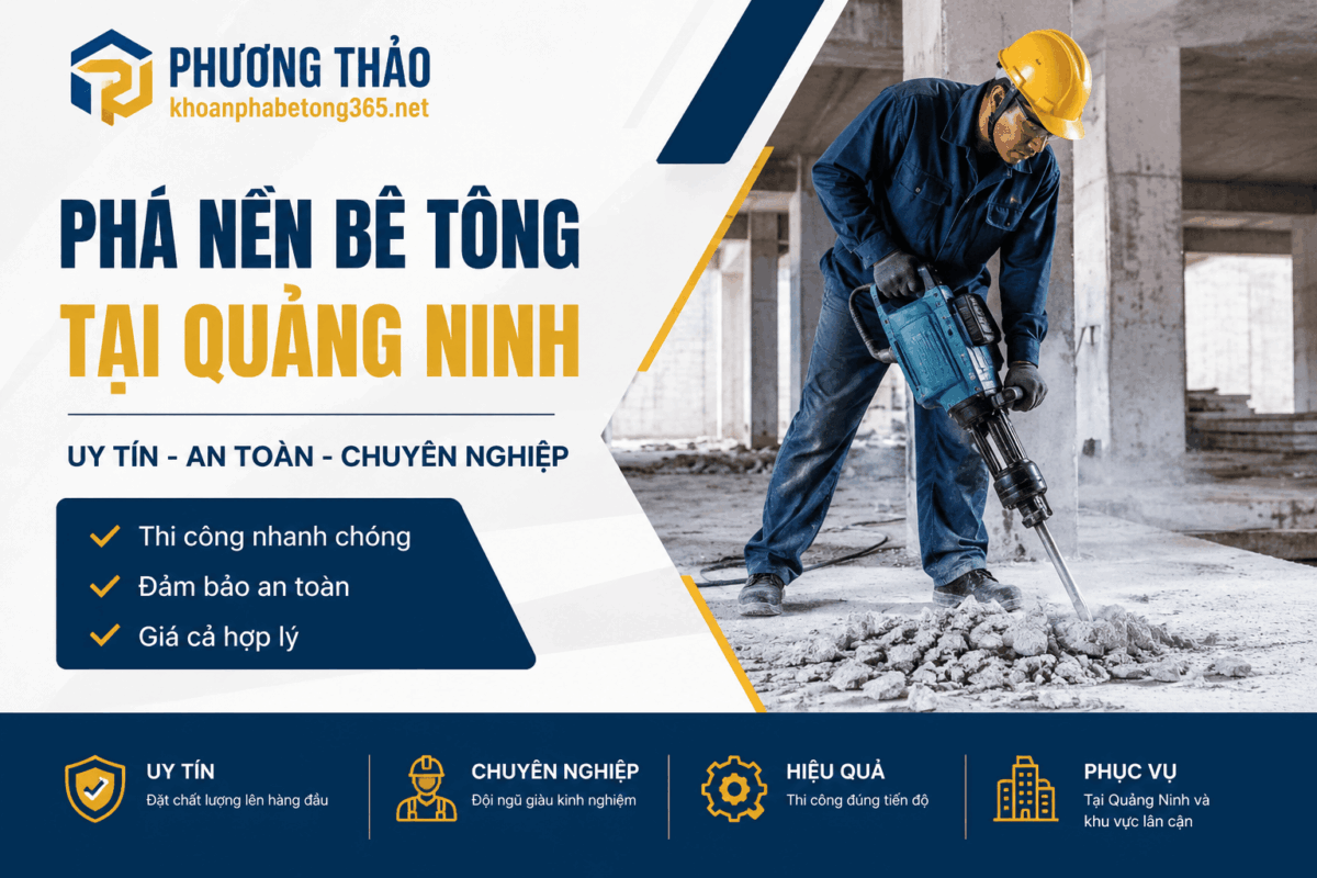 Khoan cắt bê tông Phương Thảo